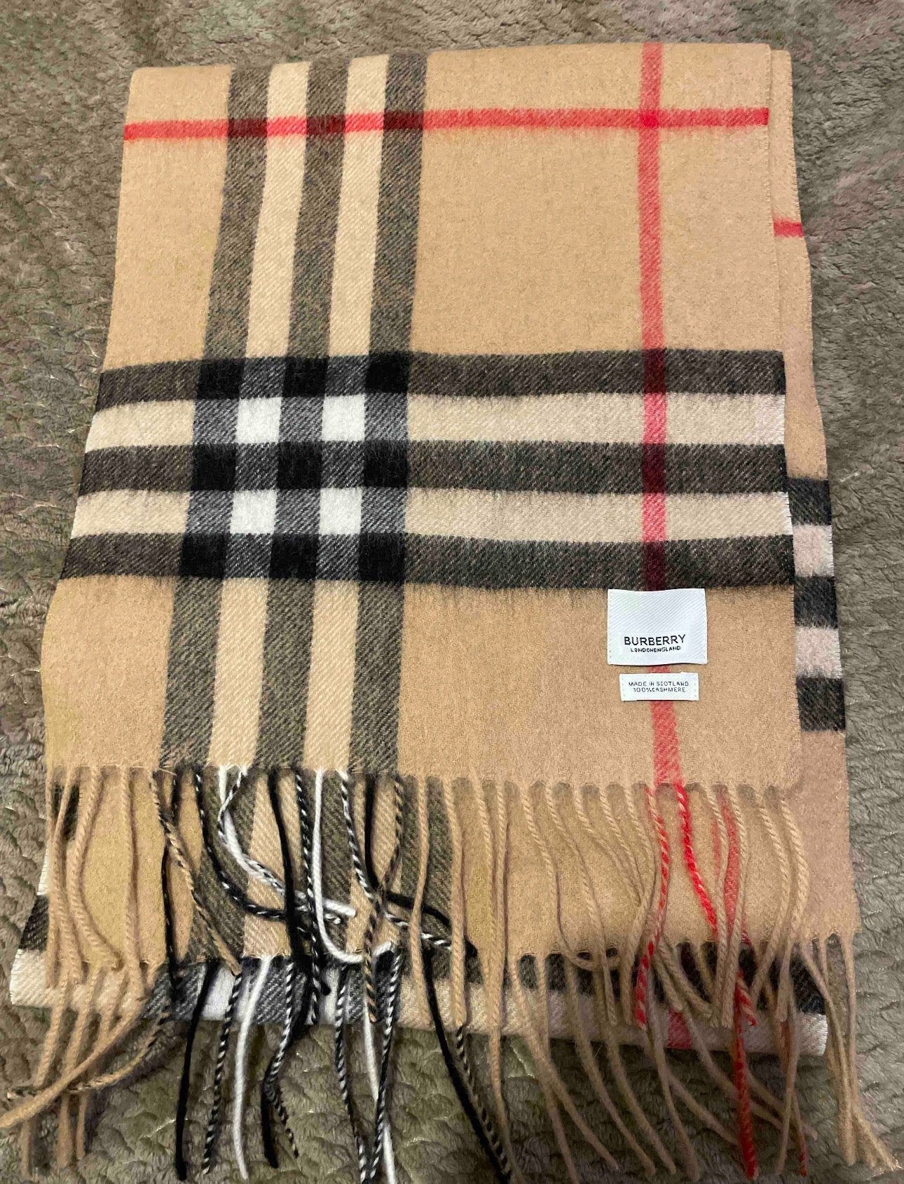 Inspired by (Burberry) scarf