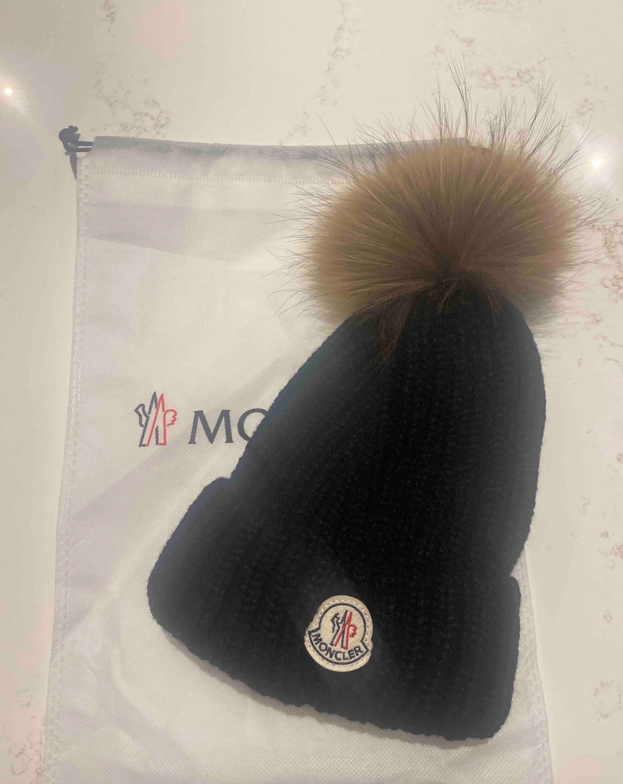 Inspired by (Moncler) beanie