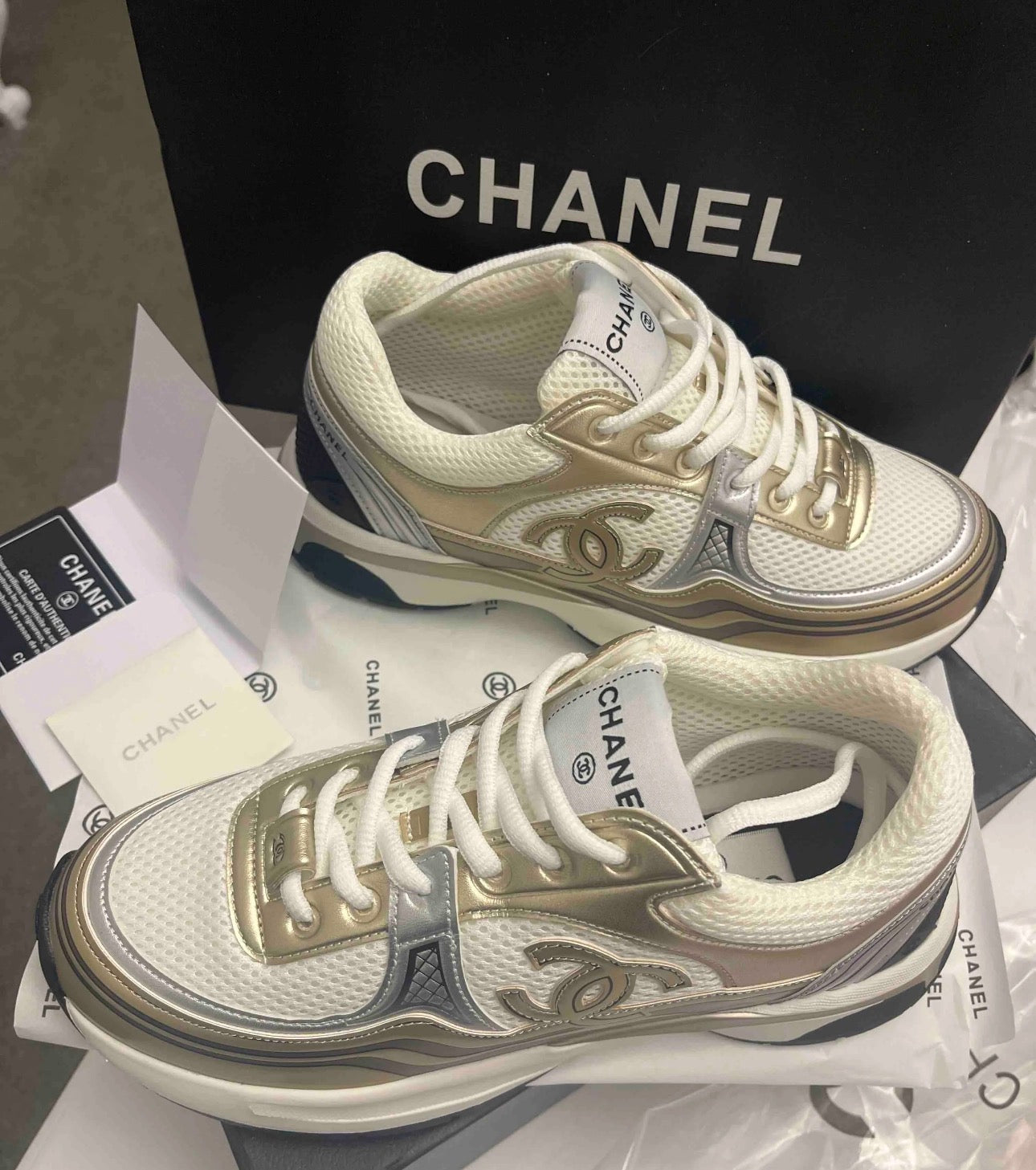 Inspired by (Chanel) trainers