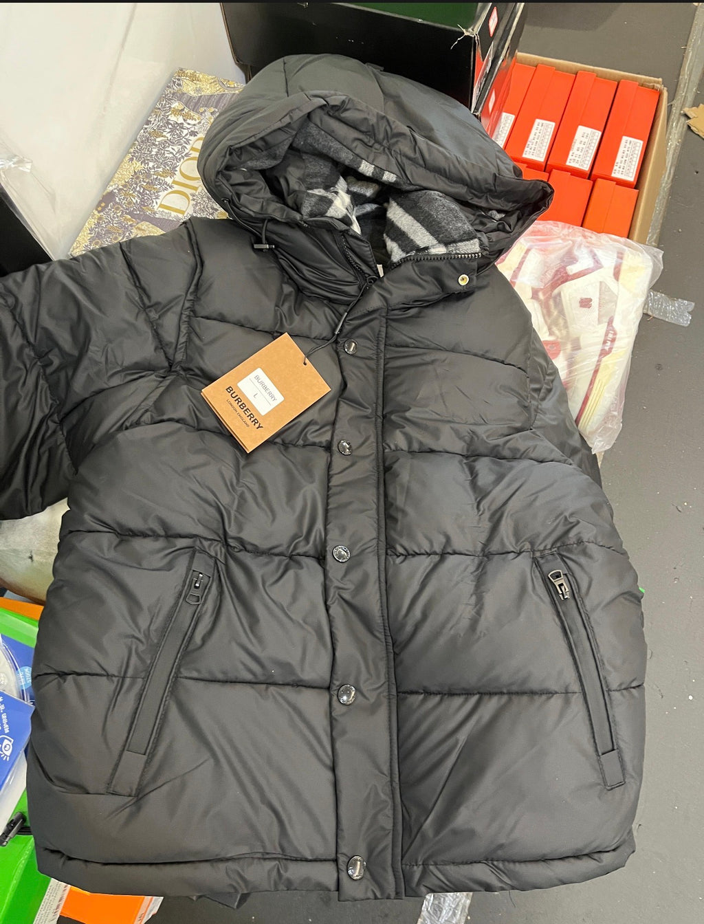 Inspired by (Burberry) men’s coat