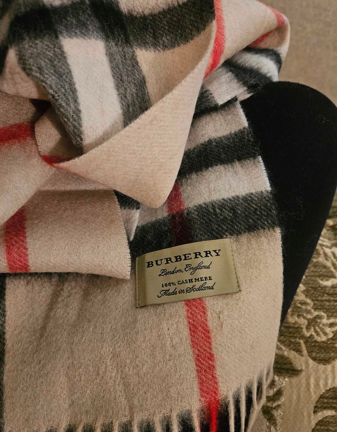 Inspired by (Burberry) scarf