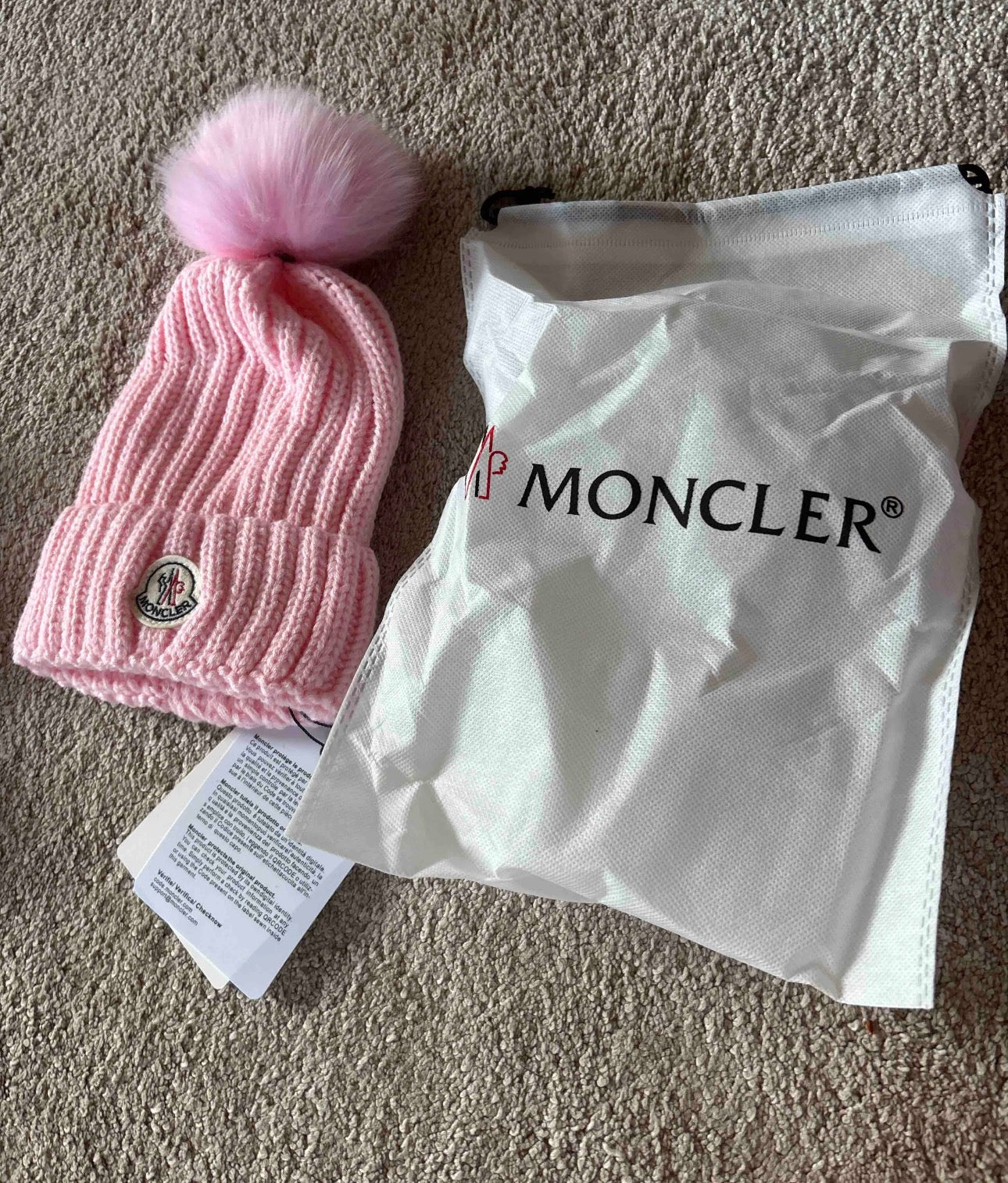 Inspired by (Moncler) beanie